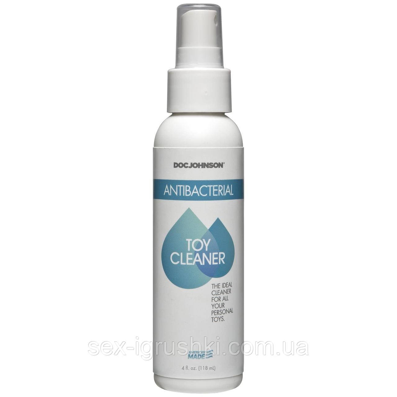Розпродаж!!! Чистячий засіб Doc Johnson Antibacterial Toy Cleaner (118 мл) (термін 25.01.2025) SO3496-R