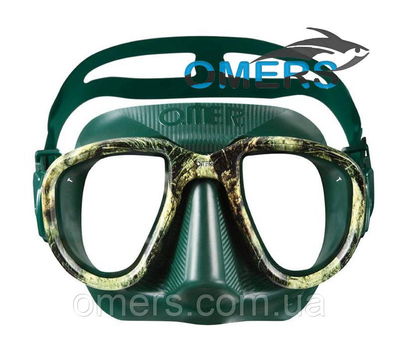 Маска Omer Alien Sea Green для підводного полювання