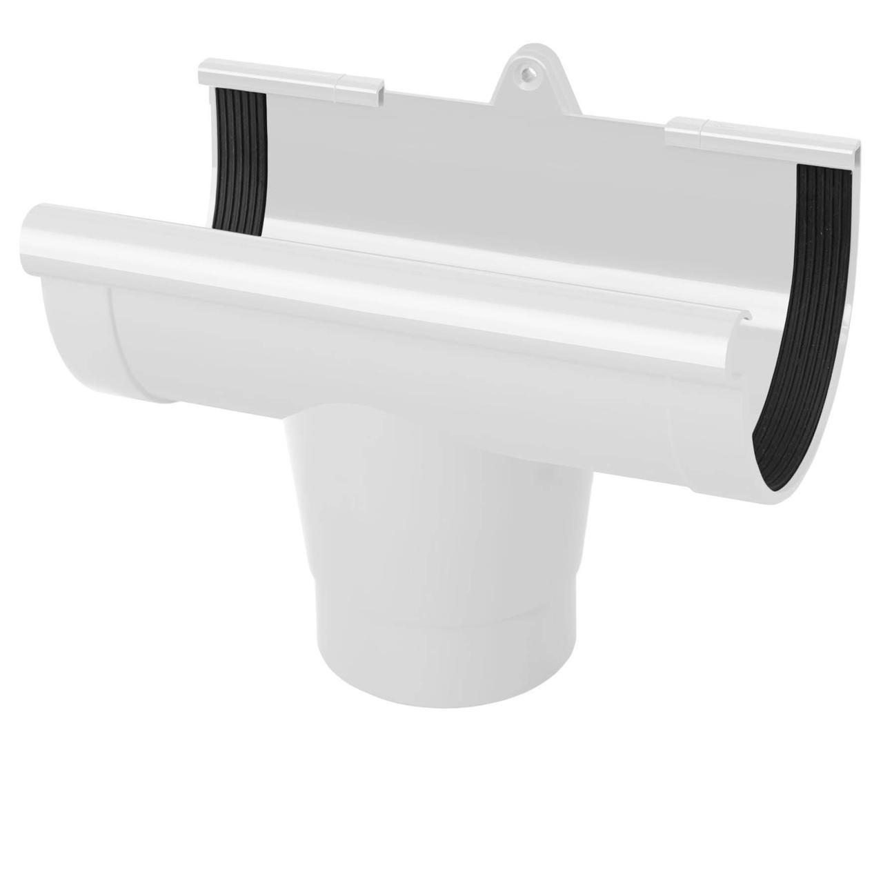 Лійка жолоба 120/85 мм NewWay білий