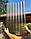 Прозорий гофрований шифер Еліпласт (Бронзовий). Ширина 2 м. Розкрий!, фото 5