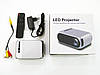 Led Projector YG320 Мініпроєктор портативний мультимедійний, фото 6