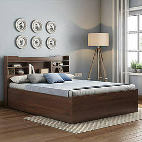 Ліжко дизайнерське на замовлення №1 ДСП Egger прямокутне 1600*2000 мм (Меблі-Плюс TM)