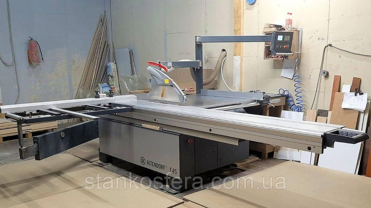 Altendorf F45 форматно-розкроювальний верстат бу 2015р. з поворотним пультом на рівні очей