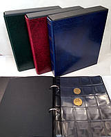 Альбом для монет в футляре Fischer