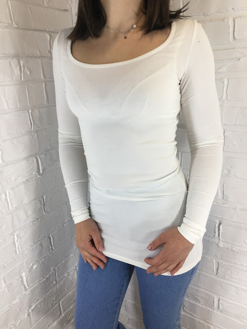 Туніка жіноча GLORYMAX білий XS.M.XL