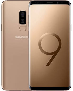 Смартфон Samsung Galaxy S9 Plus (SM-G965FD) 64 gb DUOS Gold, 12+12/8Мп, 6.2", Exynos 9810, 3500 мА·год, 12 міс.