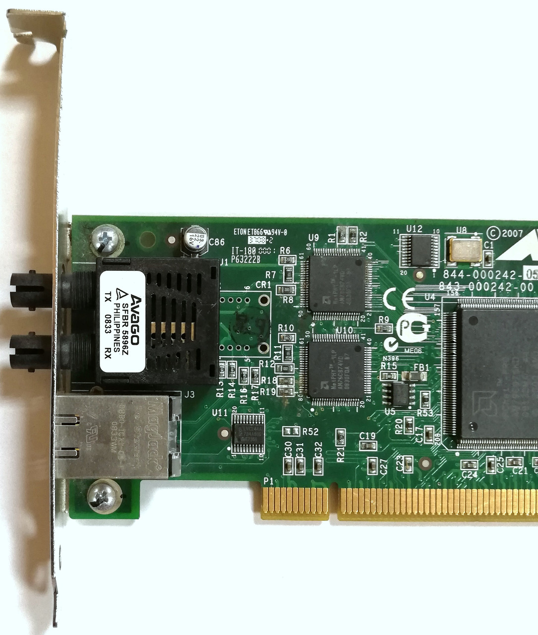 Оптическая сетевая карта Allied Telesis 100 Мбит/с 2xSC (AT-2701FTX ...