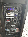 Акумуляторна колонка з двома мікрофонами SL 10-05 / 150 W (USB/Bluetooth/Пульт ДК), фото 4