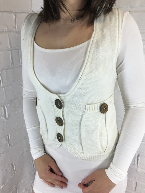 Жилетка жіноча Fen In 331982 біла М