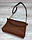 Жіноча сумка-клатч Ava руда, фото 3