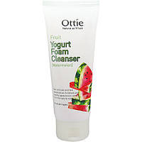 Пенка Для Умывания с Экстрактом Арбуза Ottie Fruits Yogurt Foam Cleanser