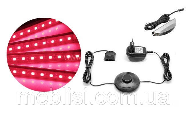 Підсвітка 3LED червоний, зелений, синій, білий (CAMA)