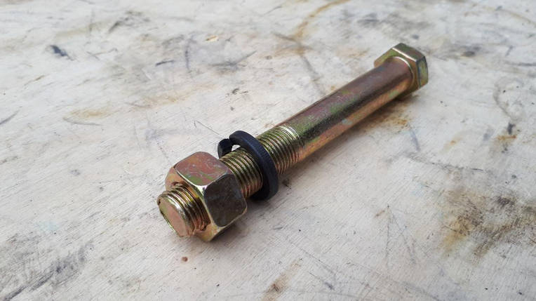 3302-2912416 Болт ресори в сб (болт 291156-П29 з гайкою і шайбами) Газель, фото 2