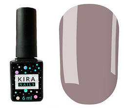 Гель-лак Kira Nails №085 (лілово-сірий, емаль)