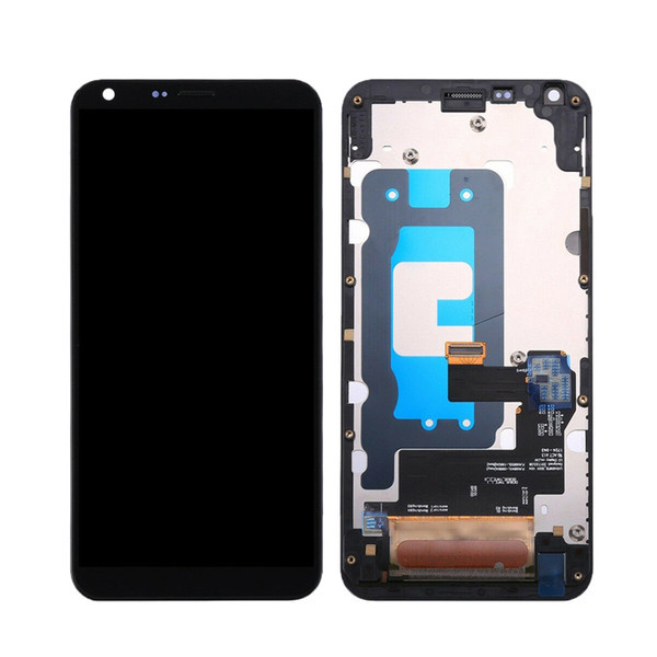 Дисплей LG Q6 | M700 | M700A | M700N Dual Sim з сенсорним склом в рамці (Чорний) Оригінал