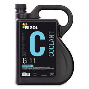 Антифриз - BIZOL Coolant G11, концентрат -80°С 5л