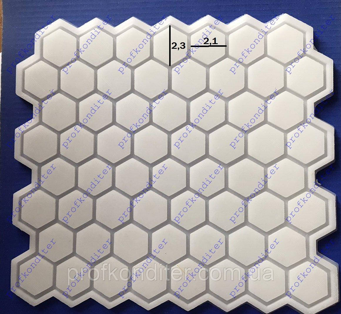 ЕКСКЛЮЗИВ! Силіконовий Молд для шоколаду та карамелі "Соти", фото 1