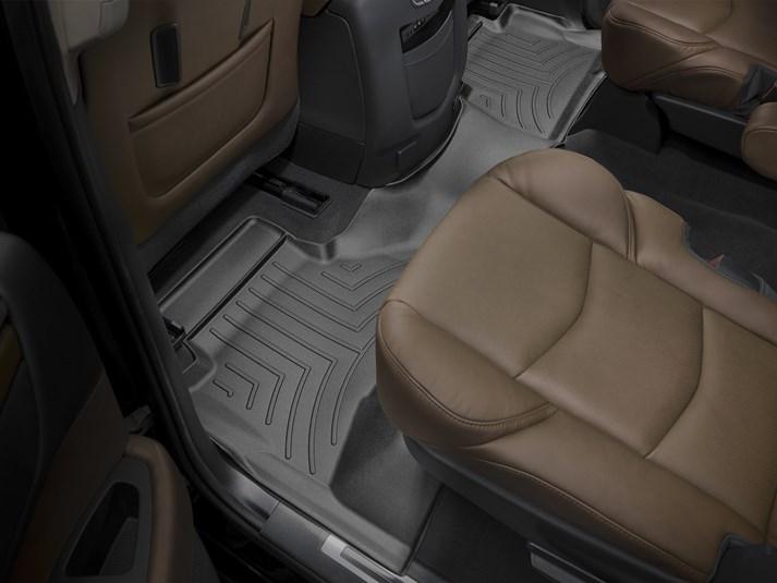 Килими гумові WeatherTech Cadillac Escalade ECV 2015+ задній чорний