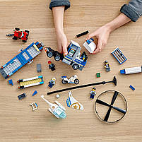 LEGO City Перевезення поліцейського вертольота (60244), фото 7
