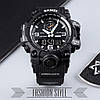 Чоловічий спортивний годинник Skmei 1586 чорний, фото 10