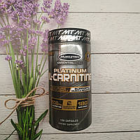 MuscleTech Platinum L - Carnitine 500mg 180 caps карнітин жирозпалювач