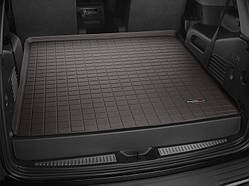 Килими гумові WeatherTech Cadillac Escalade 2015+ в багажник какао