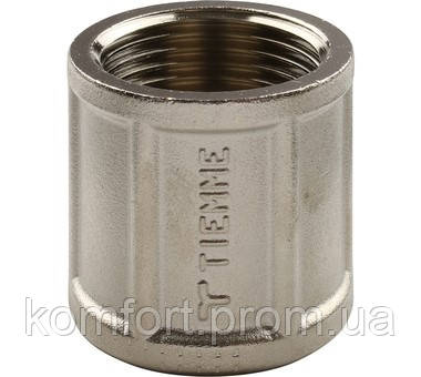 Муфта 1 "ВВ нікель Tiemme Made in Italy, фото 1
