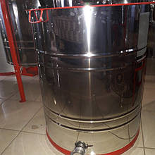 Медогонка 4 рамкова, бак н/ж 304 Поворотна. Касети зварні порошкового покриття