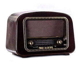 Ретро радіо програвач Daklin Європа з підсвічуванням (RP-050A) Горіх