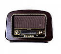 Ретро радіо програвач Daklin Європа з підсвічуванням (RP-050A) Горіх, фото 2