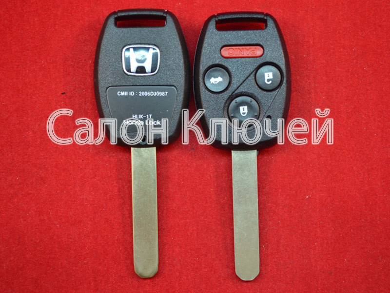 Ключ Honda Accord USA 2008-2012 4 кнопки