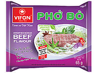 Вьетнамская лапша быстрого приготовления Pho Bo с телятиной Vifon 65g