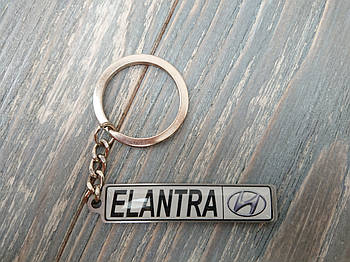 Брелок номер (двосторонній) Hyundai Elantra