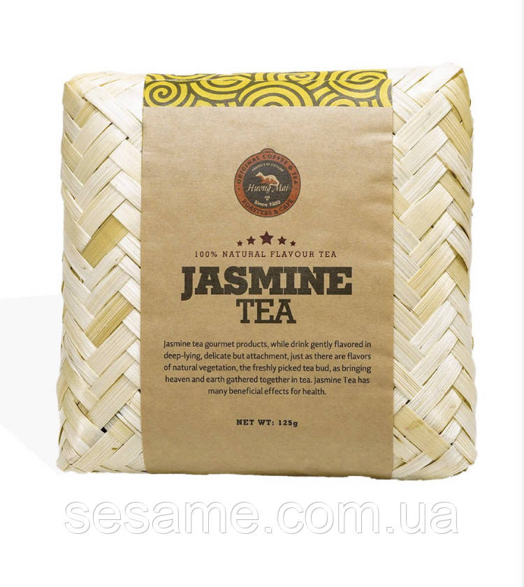 В'єтнамський Зелений чай Преміум з Жасмином Jasmine Tea 125g В'єтнам