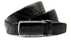 Ремінь з автоматичною пряжкою чоловічий для костюма