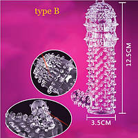 Насадка на член, презерватив, многоразовый презерватив. Цена указана за одну единицу товара! В