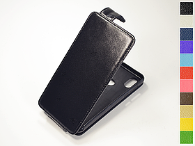 Відкидний чохол з натуральної шкіри для Xiaomi Mi Mix 3 / Mi Mix 3 5G