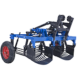 Картоплекопачка дворядна мототрактор 1Т, фото 2