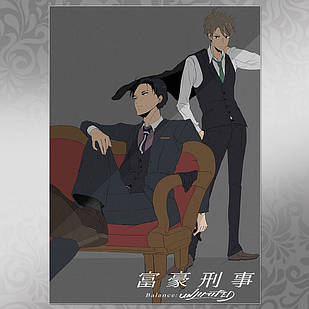 Плакат А3 Аніме Fugou Keiji 001 002