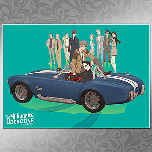 Плакат А3 Аніме Fugou Keiji 001 004