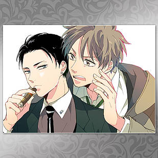 Плакат А3 Аніме Fugou Keiji 001 009