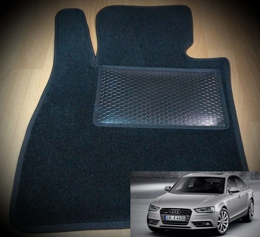 Ворсові килимки на Audi A4 (B8) '07-15