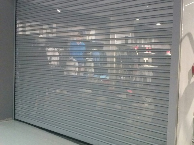 DoorHan RHS117P — Сталеві рулонні ворота з перфорованого профілю