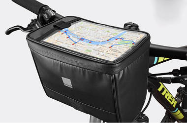 Велосумка на кермо під смартфон Sahoo Essentials 112049 2 л Black, фото 3