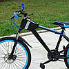 Велосумка на раму під смартфон Sahoo 122005 Classic Top Tube Bag 1 л Black, фото 8