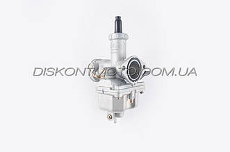 Карбюратор на мотоцикл 4T CB/CG 125 GEON ,LIFAN ,VIPER (PZ26, ручной дроссель) KEIHIN #CH