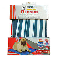 Охлаждающий коврик для собак 50*40 см Croci Fresh (синяя полоска)
