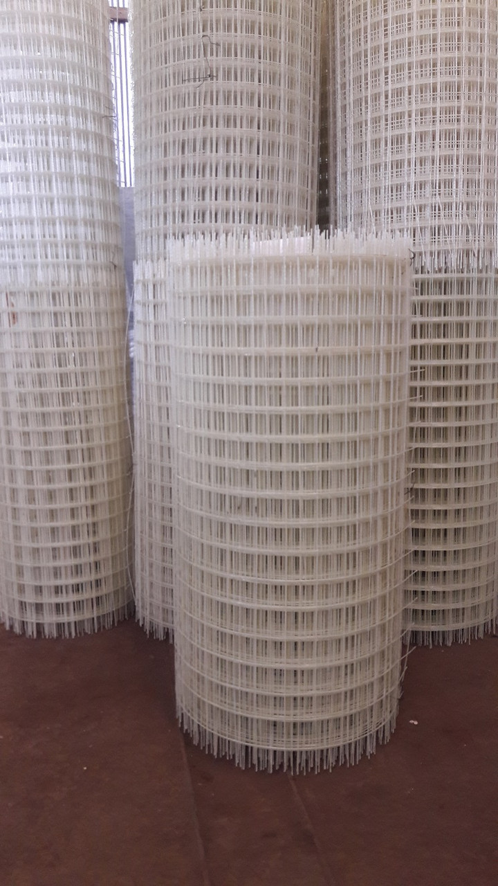 Композитна сітка 50х50 мм, діаметр сітки 2 мм   МІНІМАЛЬНЕ ЗАМОВЛЕННЯ ВІД 300 М