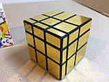 Кубик Рубіка / дзеркальне золото, фото 2