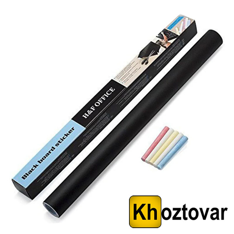 Самоклейна дошка для малювання крейдою Black Board Sticker